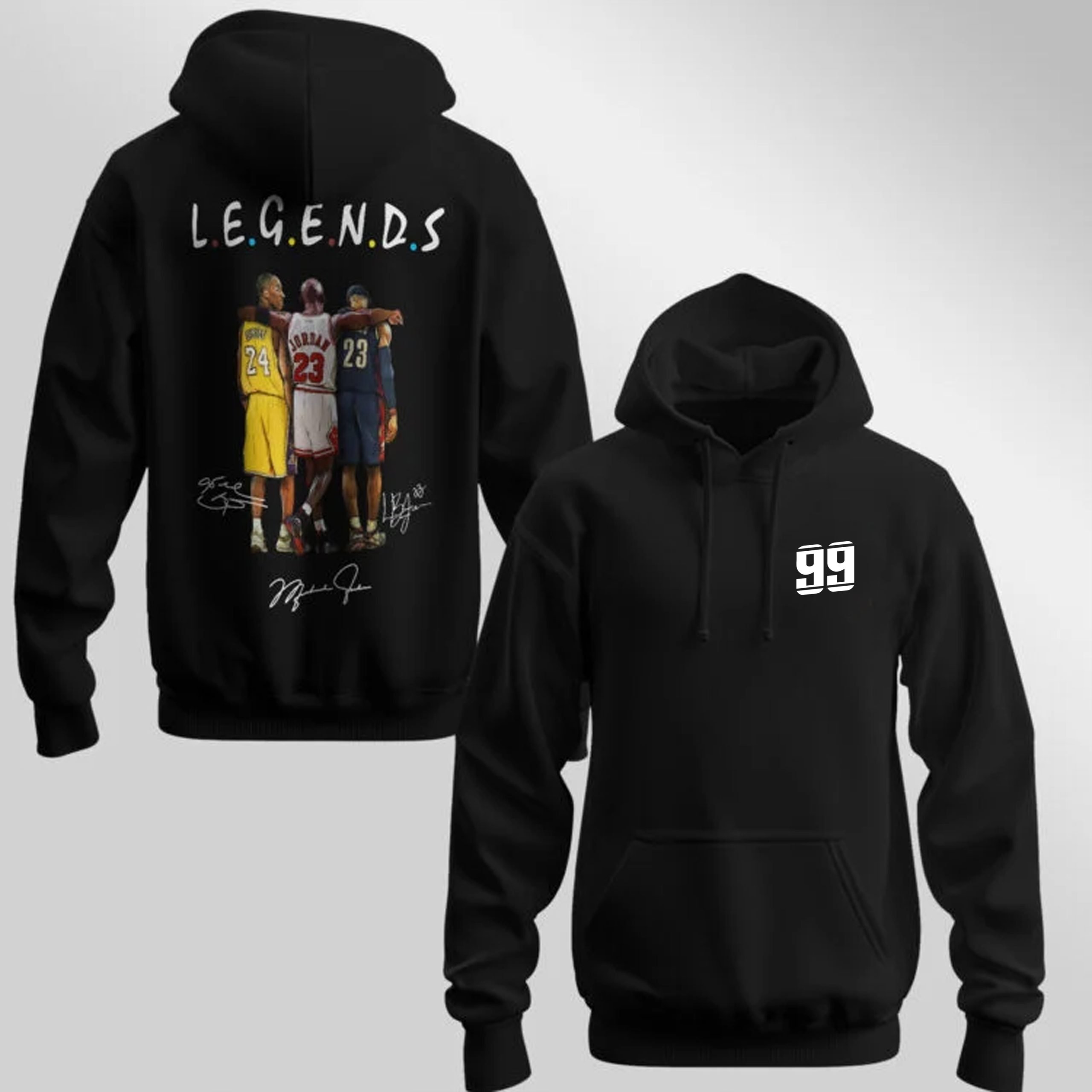 YOUTH Kobe Bryant The Legends Pullover Hoodie - 99Jersey | Where