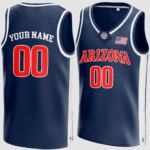 Customized University of Arizona Wildcats Basketball Jersey