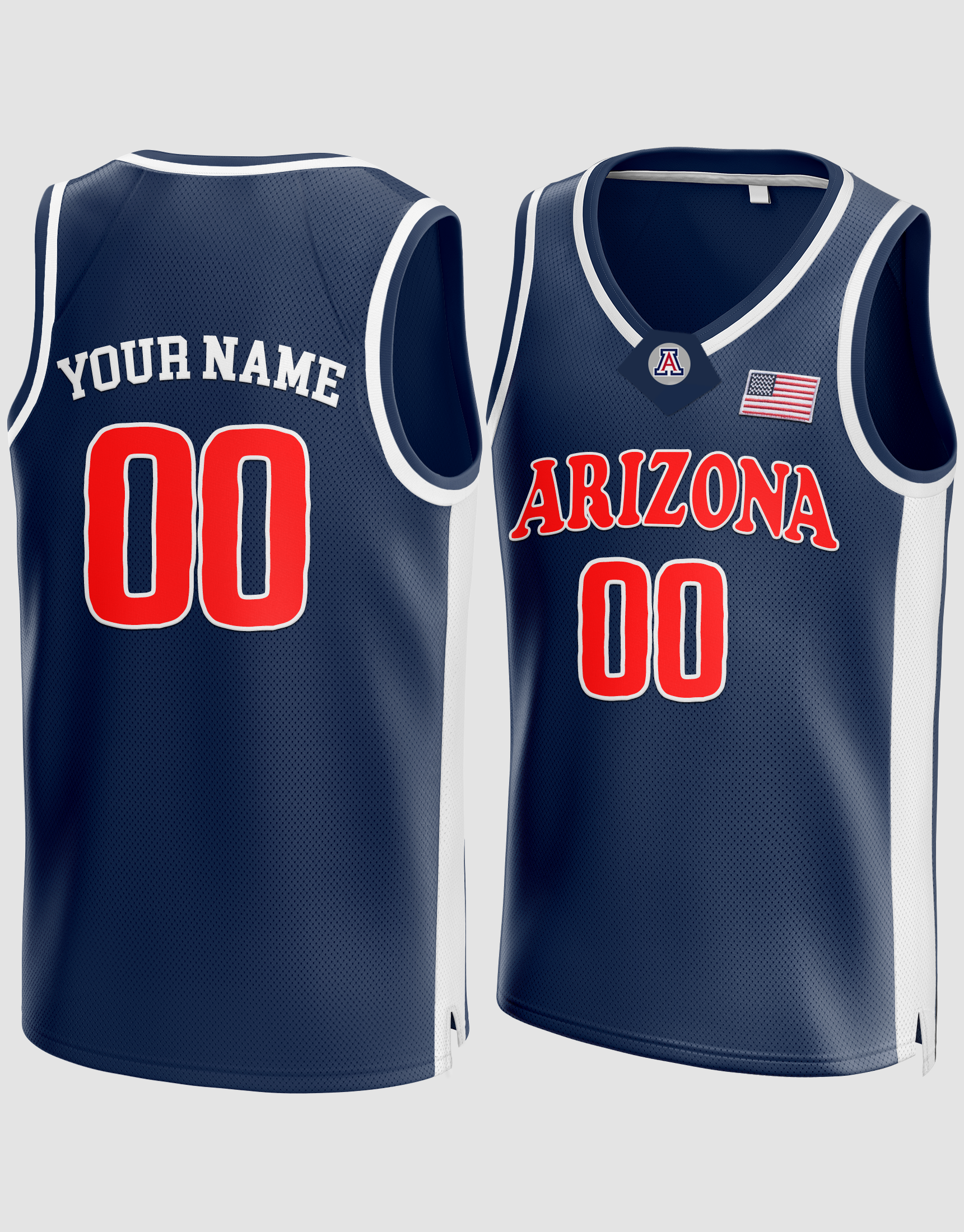 Customized University of Arizona Wildcats Basketball Jersey
