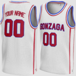 Customized Gonzaga Basketball Jersey