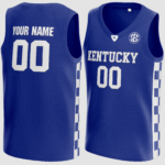 Customized Kentucky Wildcats Basketball Jersey