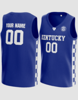 Customized Kentucky Widcats Basketball Jersey