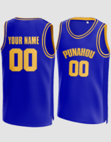 Customized Obama Punahou High School Basketball Jersey