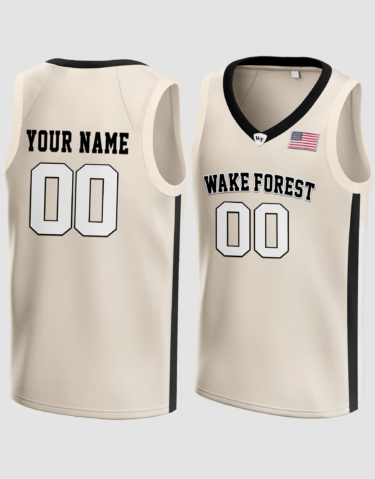Customized Wake Forest University Basketball Jersey