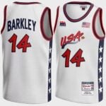 Charles Barkley #14 United States Dream Team Basketball Jersey