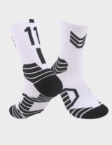 #11 White Everyday Lightweight Training Socks