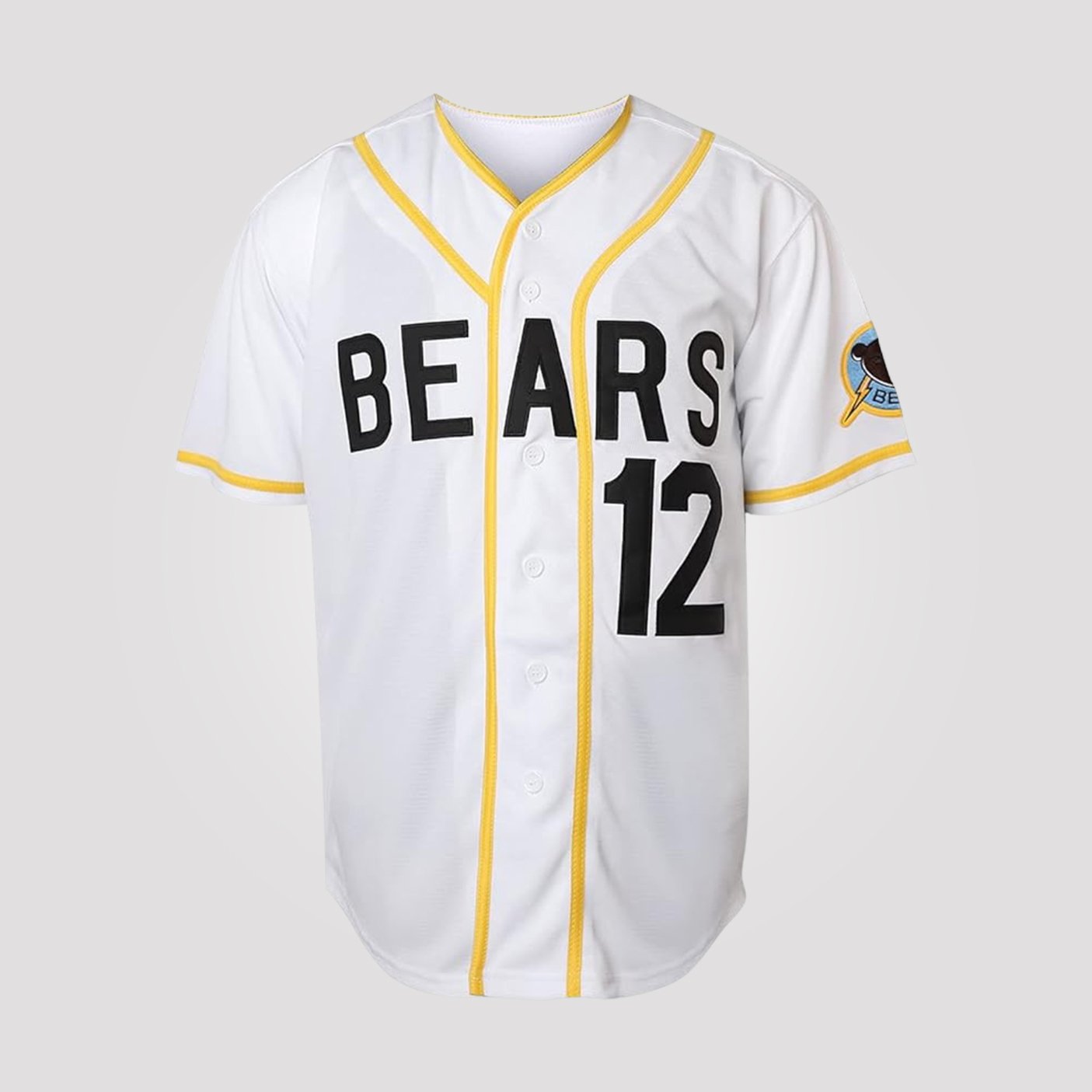 Tanner Boyle #12 Bad News Bears Baseball Jersey
