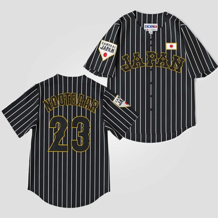 Lars Nootbaar Japan Baseball Jersey, #23 Samurai | 99Jersey
