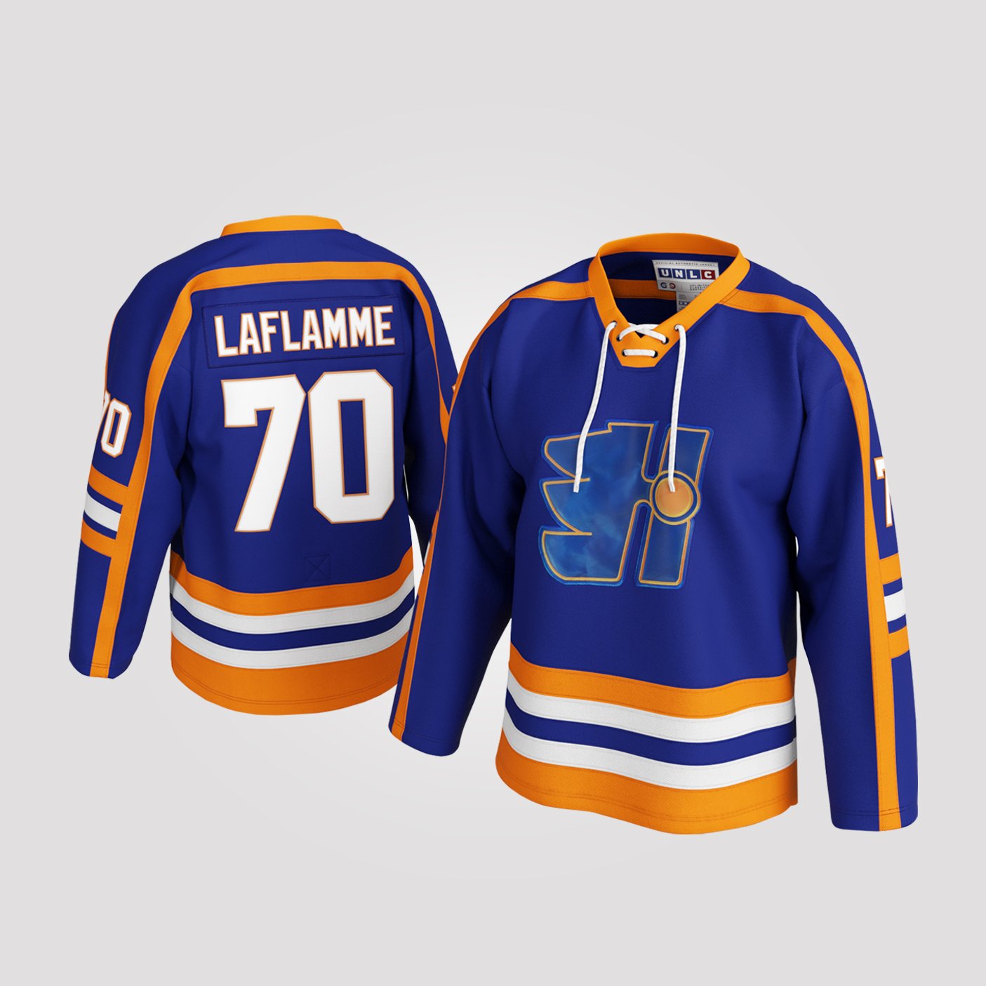 Xavier LaFlamme #70 Halifax Highlanders Hockey Jersey - 99Jersey