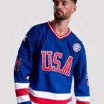 Mike Eruzione #21 Miracle Team USA Hockey Jersey