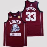 Kobe Bryant #33 Lower Merion Bulldogs Basketball Jersey