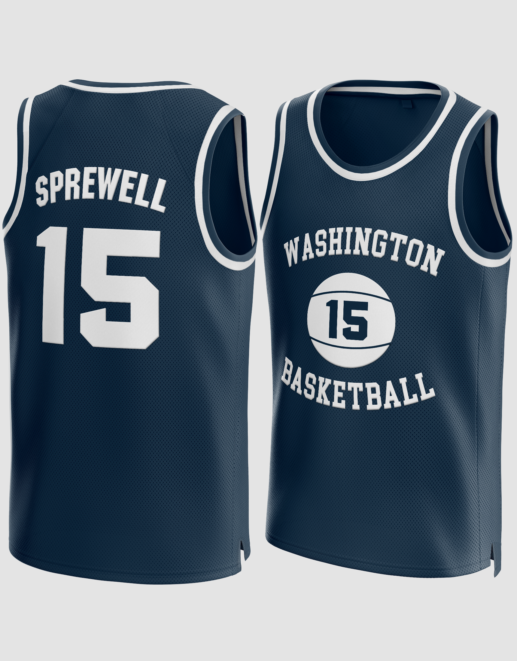 Latrell Sprewell #15 Washington High School Jersey – 99Jersey