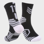 #11 Black Everyday Lightweight Training Socks