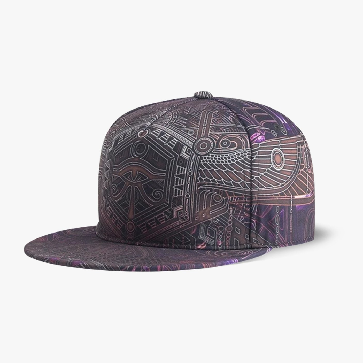 Printed Snapback Hat
