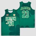Lebron James Clover #23 Basketball Jersey