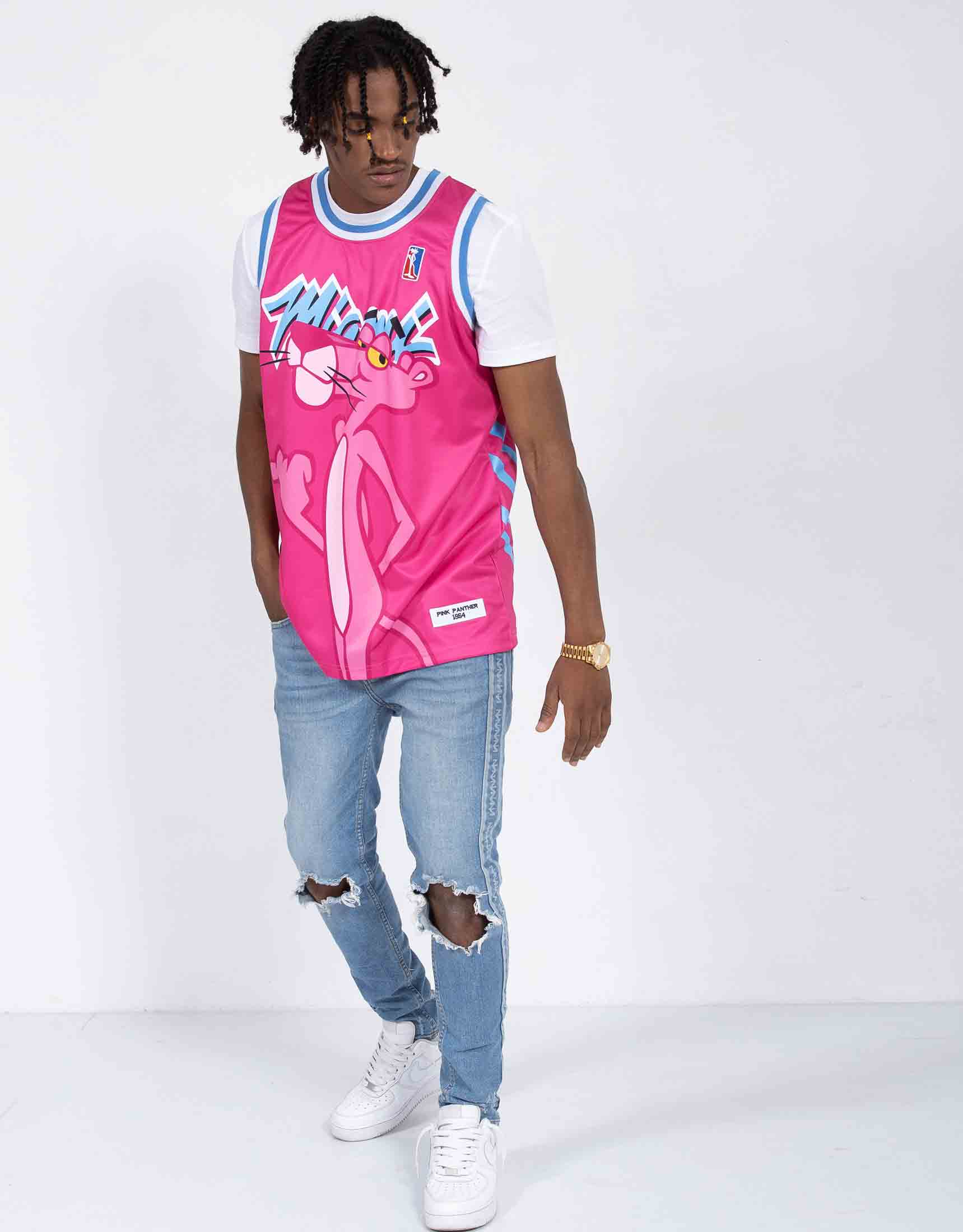 Miami X Pink Panther #3 Black Basketball Jersey – unlimitedsportshop