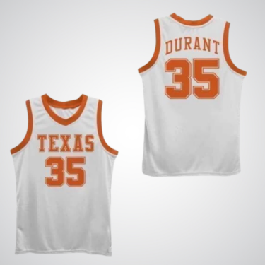 KEVIN DURANT #35 TEXAS JERSEY