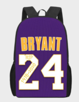 Kobe Bryant Classic Purple Backpack