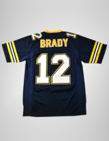 Tom Brady #12 High School Football Jersey