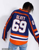Doug Glatt #69 Goon Halifax Highlanders Hockey Jersey
