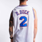 Daffy Duck #2 Space Jam Tune Squad Basketball Jersey