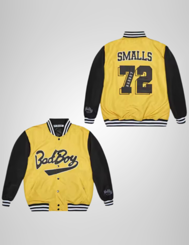 Biggie Smalls #72 Notorious BI.G. Bad Boy Varsity Jacket