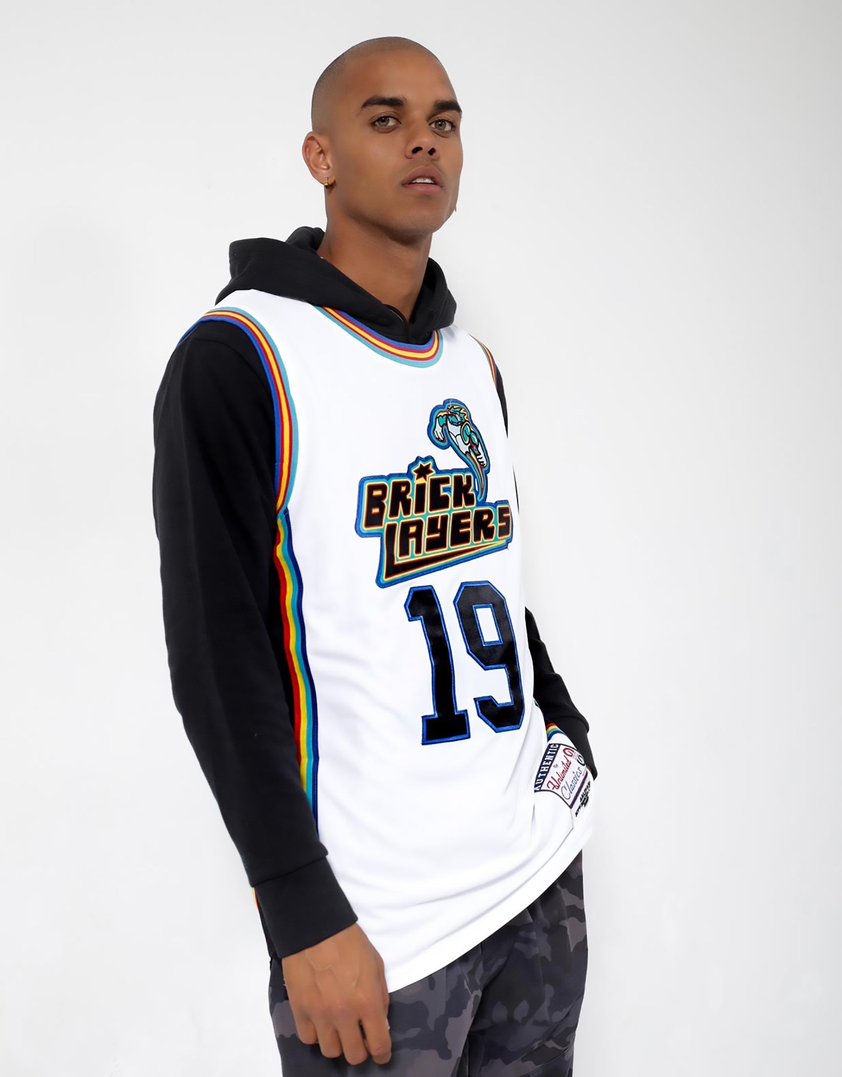 Chalk Line MTV Bricklayers X Aaliyah Retro Basketball Jersey Black Men's -  SS22 - US