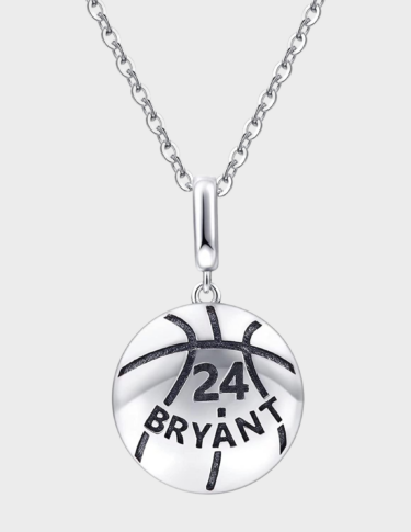 Kobe Bryant #24 Basketball Necklace