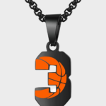 Basketball Number Stainless Necklace