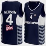 Allen Iverson #4 Besiktas Cola Turka Jersey