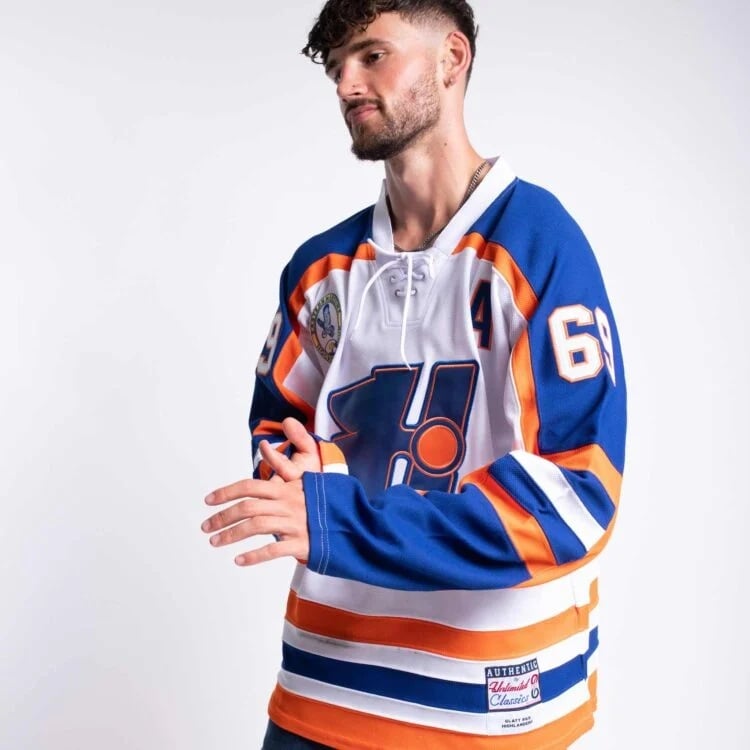 Doug Glatt #69 Goon Halifax Highlanders Hockey Jersey - 99Jersey