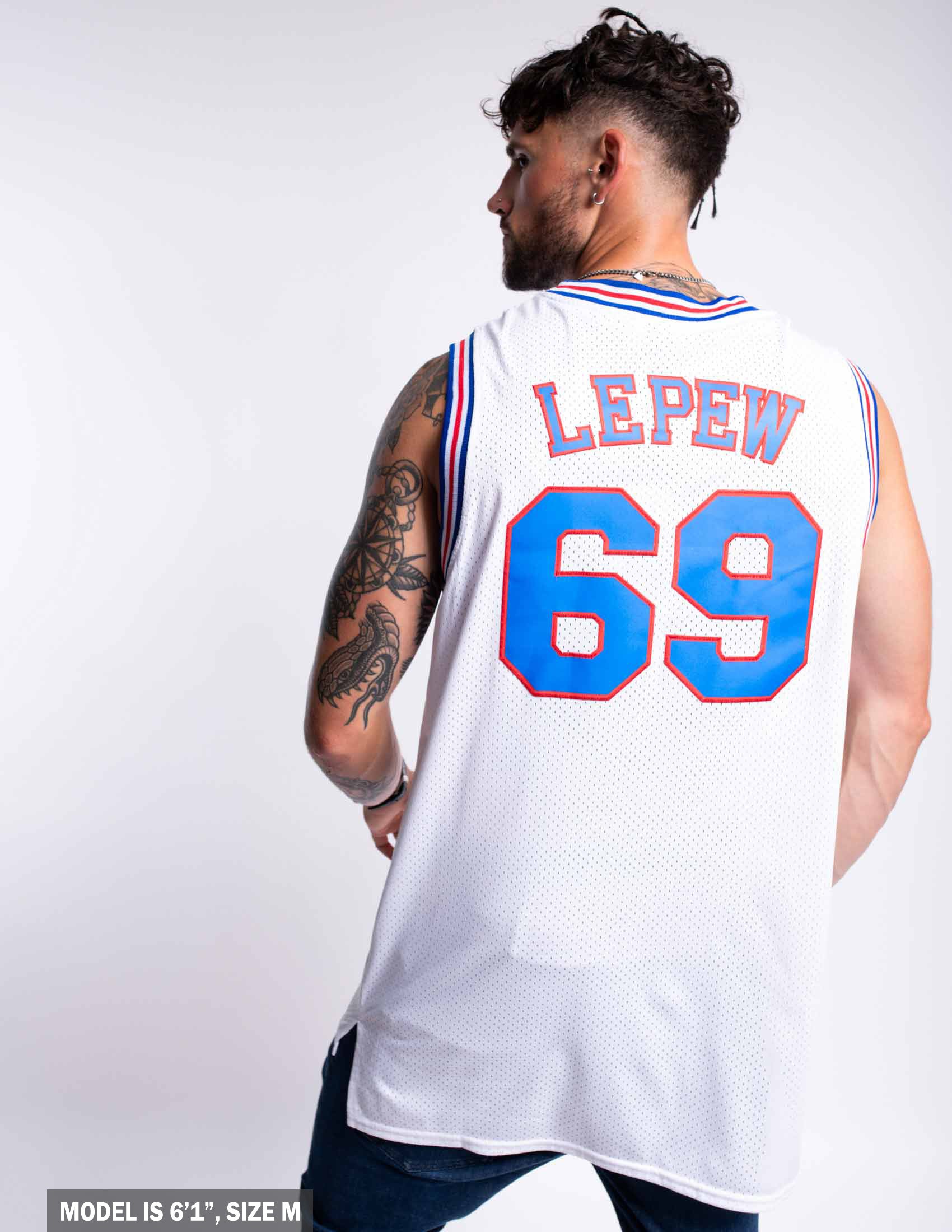 Pepe Le Pew #69 Space Jam Tune Squad Jersey – MOLPE