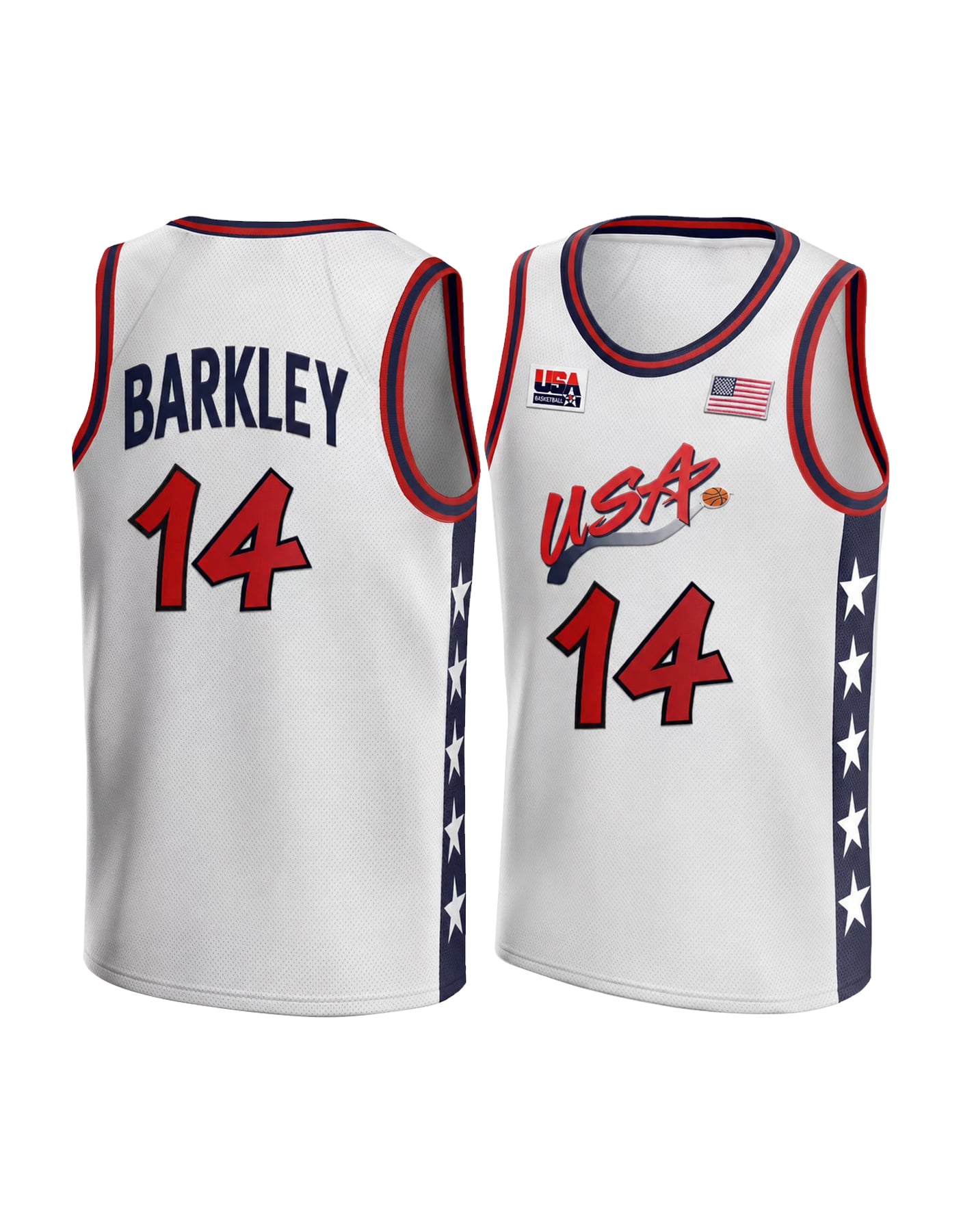 Charles Barkley #14 United States Dream Team Basketball Jersey