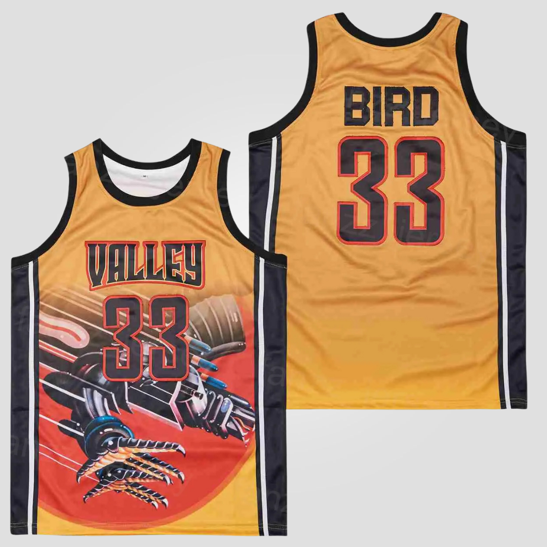 Larry Bird #33 Valley Alternate Basketball Jersey - 99Jersey
