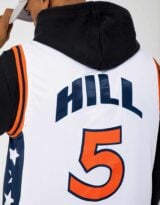 Grant Hill #5 USA Dream Team White Basketball Jersey
