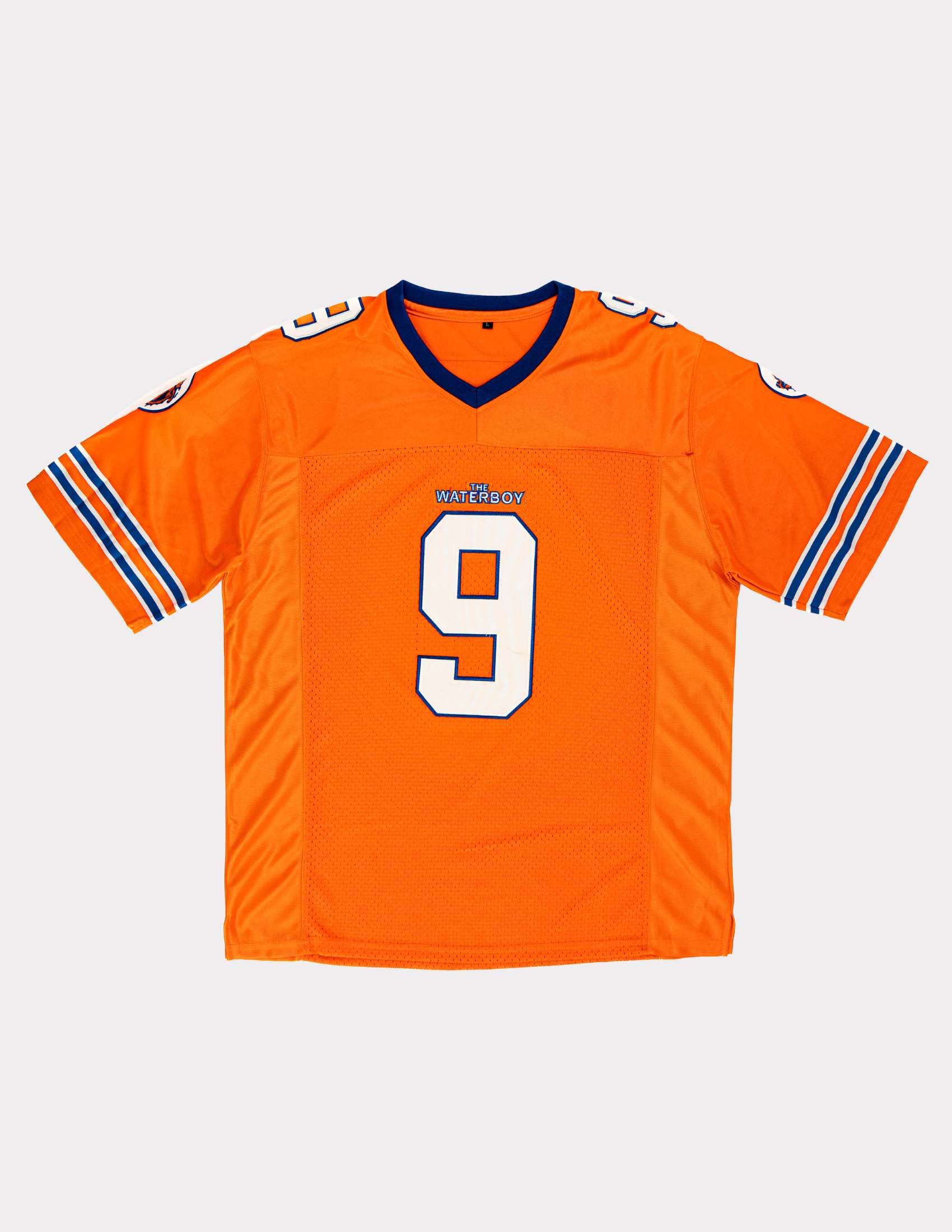  The Waterboy #9 Bobby Boucher Adam Sandler 50th Anniversary  Movie Mud Dogs Bourbon Bowl Football Jersey (Orange, Small) : Clothing,  Shoes & Jewelry