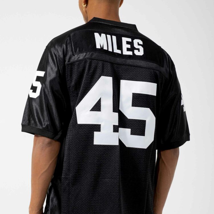 Boobie Miles #45 Football Jersey Black Throwback Jersey