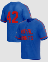 Brooklyn Royal Giants #42 Baseball Jersey