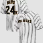Bruno Mars #24K Hooligans Baseball Jersey