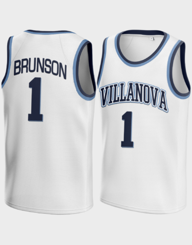 Jalen Brunson #1 Villanova Wildcats Basketball Jersey