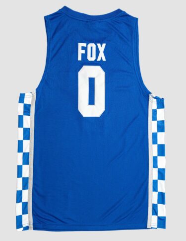 De'Aaron Fox #0 Kentucky Wildcats Basketball Jersey