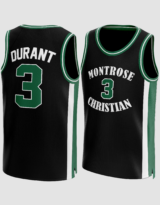 Durant #3 Montrose Christian High School Jersey