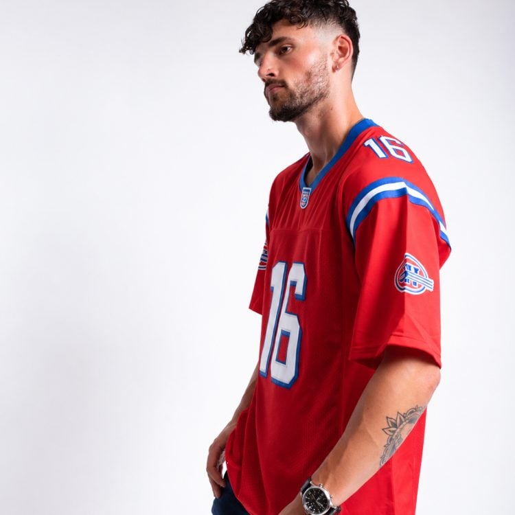 Shane Falco Jersey Replacements #16 Red | 99Jersey