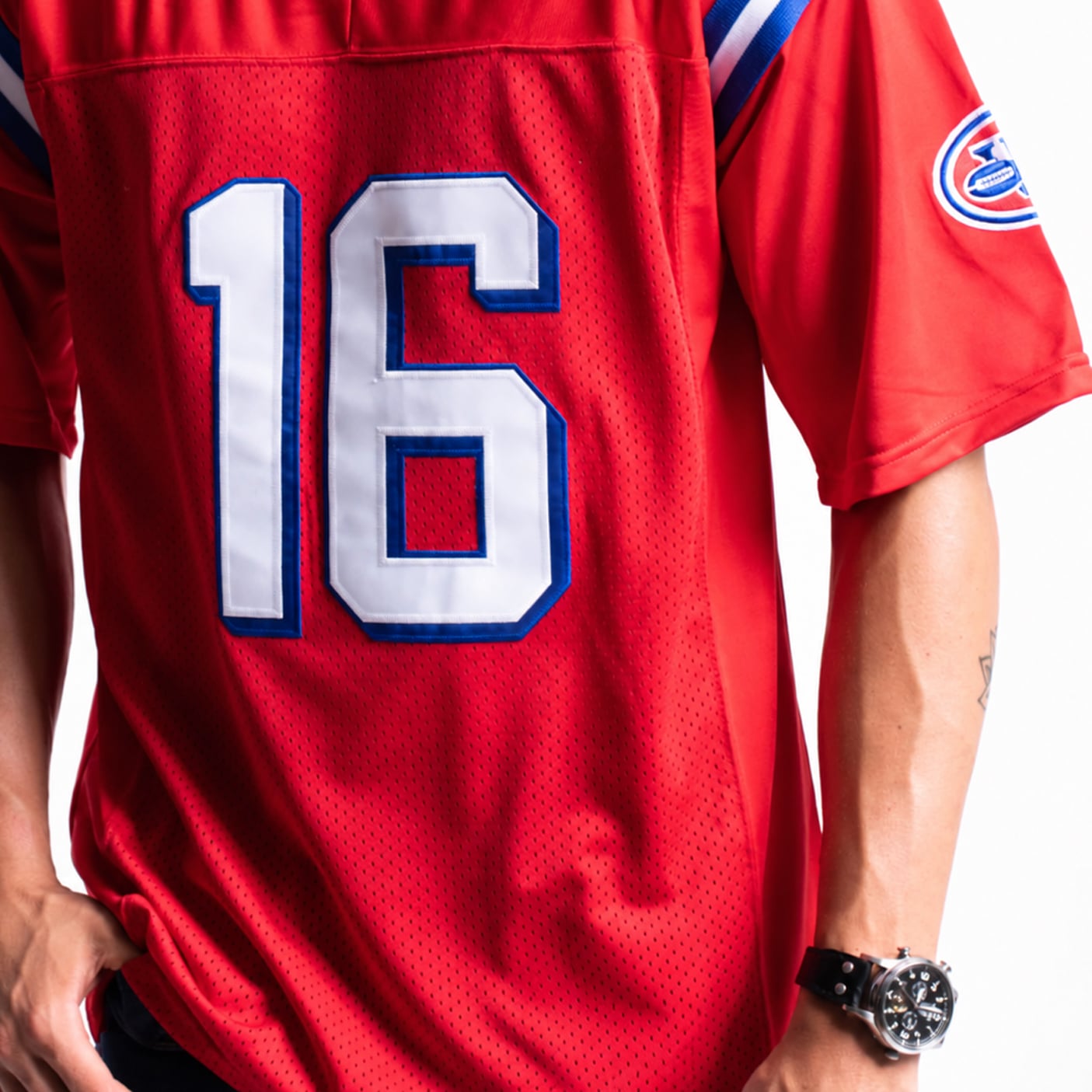 Shane Falco Jersey Replacements #16 Red | 99Jersey