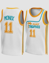Ed Monix #11 Semi-Pro Flint Tropics Jersey