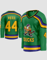 Fulton Reed #44 Mighty Ducks Hockey Jersey