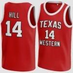 Glory Road Bobby Joe Hill Texas Western #14 Jersey