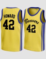 Scott Howard #42 Beavers Teen Wolf Basketball Jersey