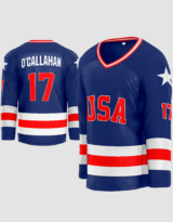 Jack O’Callahan #17 Miracle USA Hockey Jersey