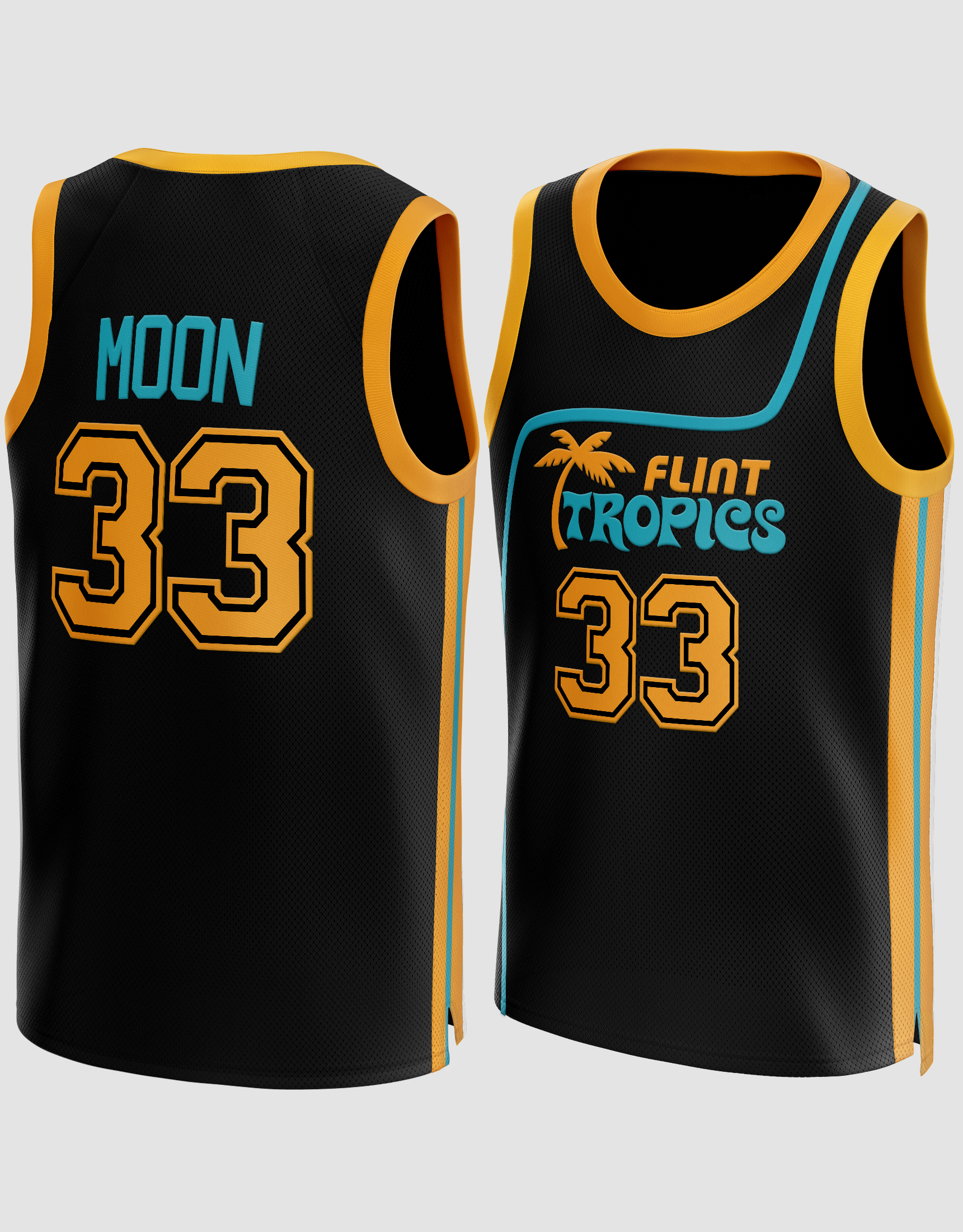 Flint Tropics 'Semi Pro' Jackie Moon Basketball Jersey *IN-STOCK*